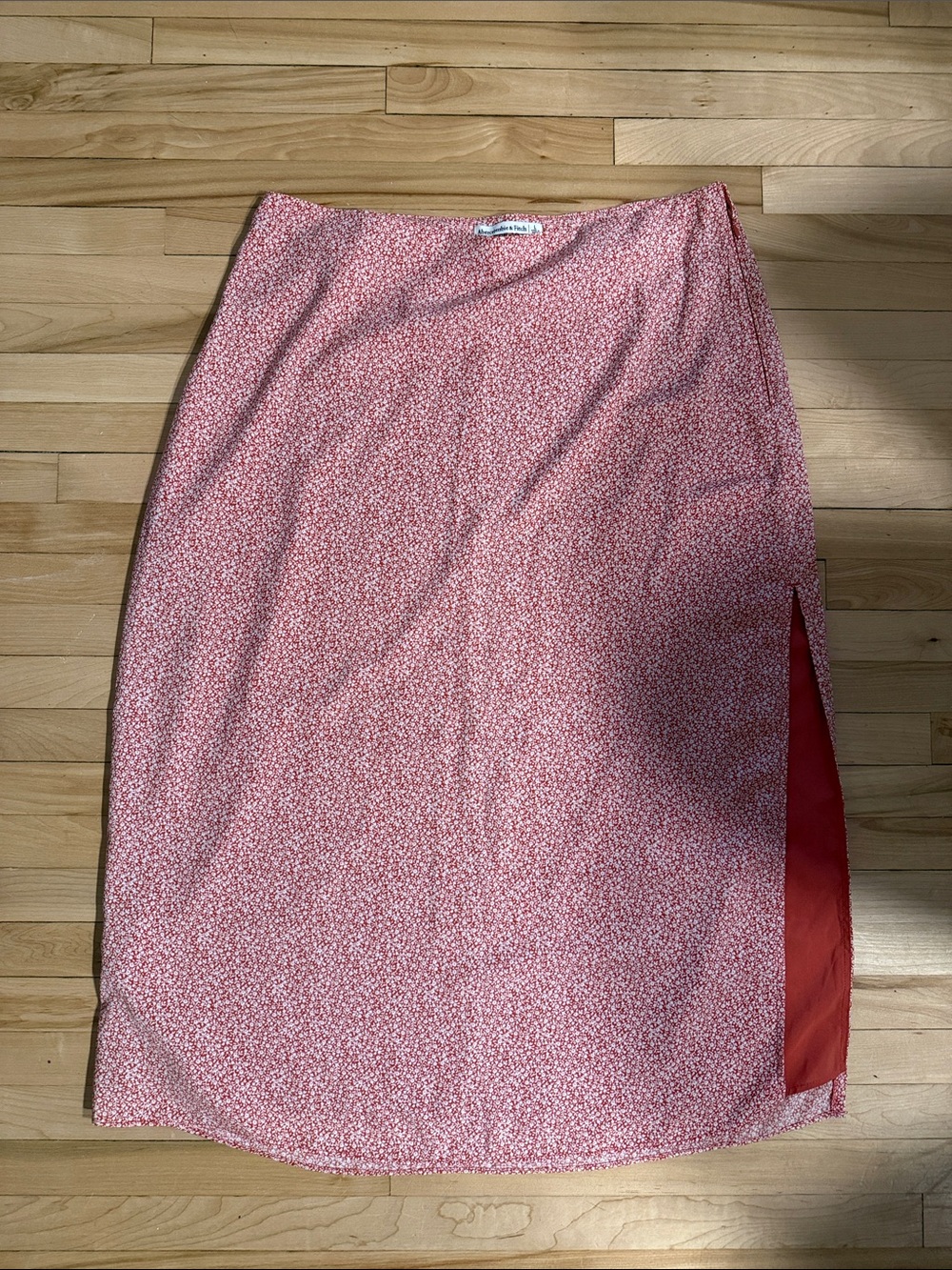 Abercrombie Floral Side-Slit Women’s Skirt